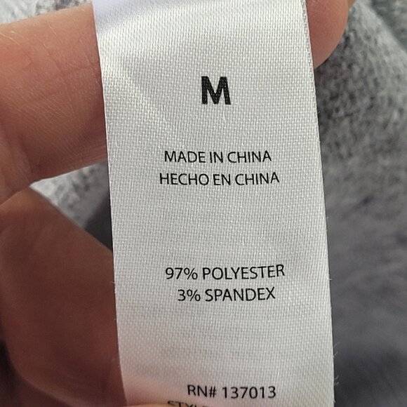 NWOT Wildfox Gray Crew Neck knit sweater Roasty & Toasty size M - Picture 8 of 9